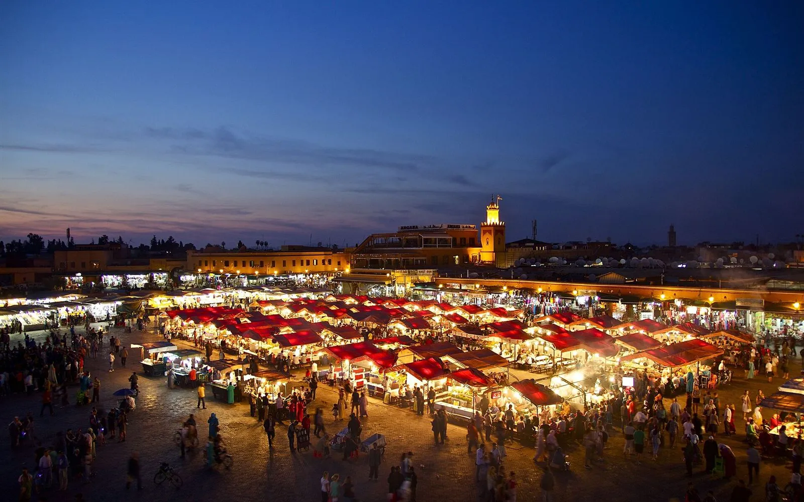 Traditional Moroccan architecture in Marrakech